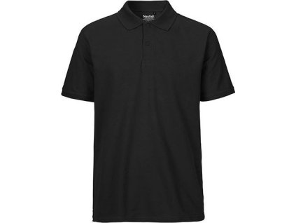 Polokošile z organické bavlny ve vysoké gramáži 235 g/m (Barva černá, Velikost 3XL)