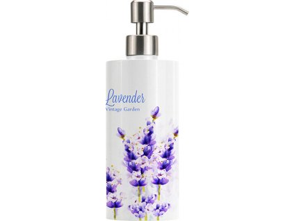 Kovový dávkovač na mýdlo - bílý AveTech