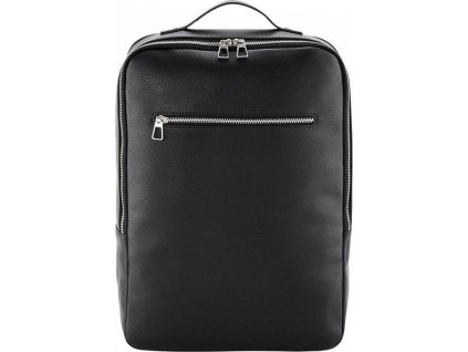 Elegantní městský batoh s kapsou na notebook (Barva černá)