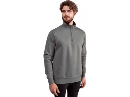 Mikina Troyer v unisex střihu s boční kapsou a elastickými manžetami (Barva černá, Velikost 3XL)