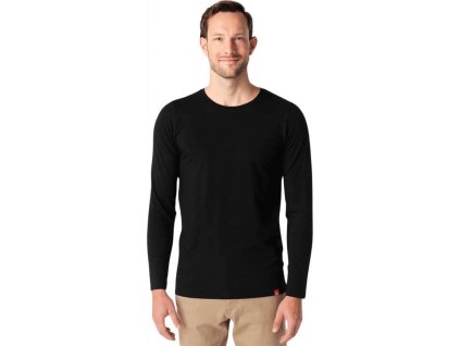 Pánské triko CityZen Cali s dlouhým rukávem (Barva Černá, Velikost 3XL)
