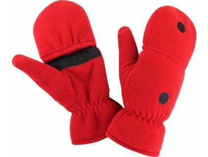 Rukavice s krytem na prsty na suchý zip a s protiskluzovým prvkem (Barva modrá námořní, Velikost S/M)