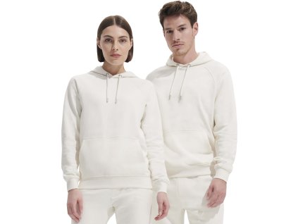 Unisex mikina Stellar ze směsi organické bavlny 280 g/m (Velikost XS, Barva bílá)