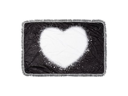 cze pm Belena plysova deka Starry Black Heart pro sublimaci 7421 1