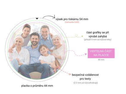 Placka s otvírákem a magnetem, 44 mm