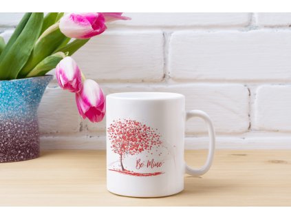 11 oz coffee mug mockup featuring some pink flowers 43561 r el2 (1)