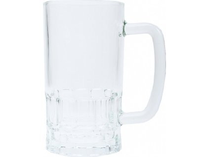 Pivní půllitr čirý 20 Oz s prolisem