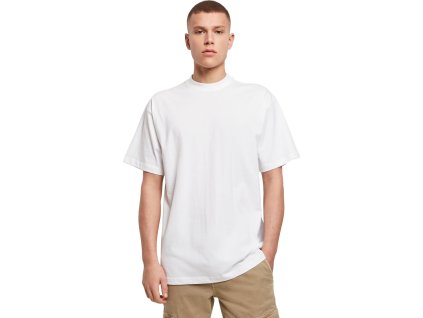 Prémiové česané oversize tričko (Velikost S, Barva bílá)