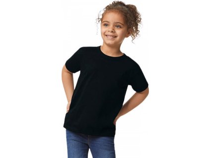 Bavlněné tričko Heavy Cotton™ (Barva černá, Velikost 104 (4T))