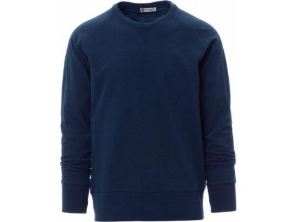 Mikina Malibu+ s kulatým výstřihem a raglánovými rukávy (Barva černá, Velikost 3XL)
