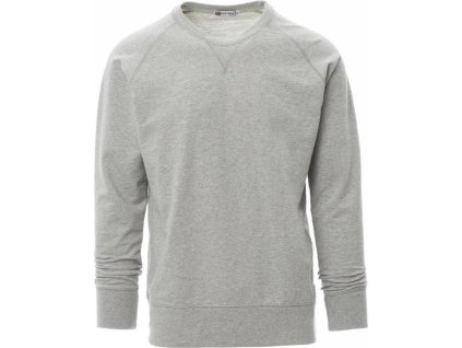 Pánská mikina Malibu+ v melírové variantě (Barva šedá melange, Velikost 3XL)