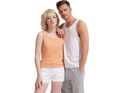 Unisex bavlněné tílko Crusader  155 g/m (Velikost XS, Barva šedá melange)