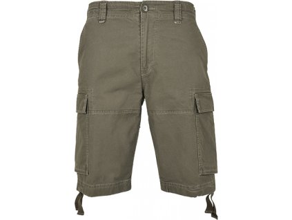 Vintage kapsáčové kraťasy Urban Classics (Velikost S, Barva zelená olivová)