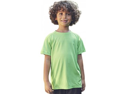 Dětské sportovní tričko Performance 100% polyester (Velikost 92/98, Barva bílá)