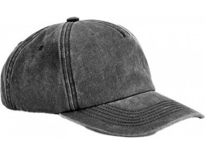 Vingate 5 panelová kšiltovka s vysokým profilem Beechfield černá