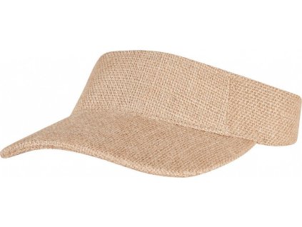 Robustní jutový kšilt na suchý zip (Barva černá)
