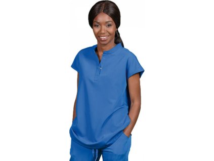 Elegantní dámská halenka se stojáčkem (Velikost XS, Barva růžová sytá)