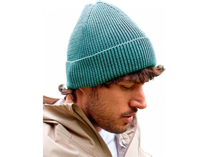 Městská čepice beanie s reflexní přízí Beechfield