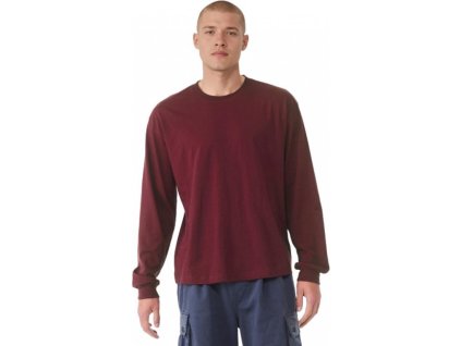 Unisex teplé boxy tričko s dlouhým rukávem (Barva bílá, Velikost XS)