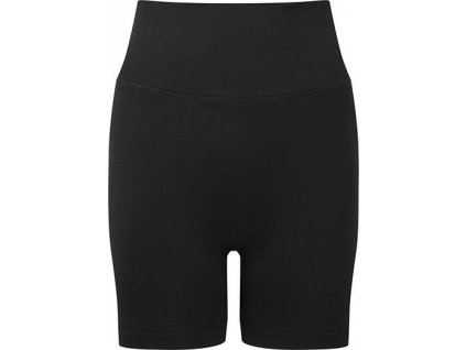 Dámské nařasené šortky z recyklovaného polyesteru nylonu a elastanu TriDri® černá
