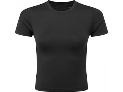 Dámské přiléhavé tričko z recyklovaného polyesteru a elastanu TriDri® černá