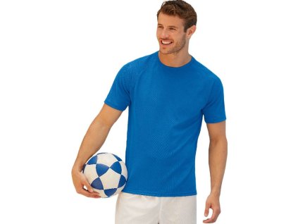 Pánské funkční sportovní tričko Performance T (Barva modrá azurová, Velikost L)