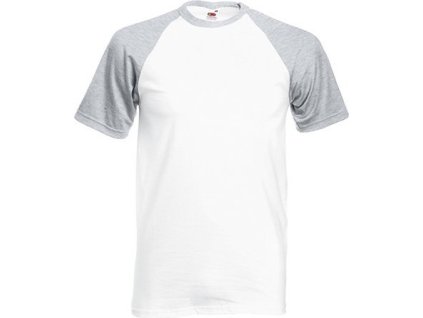 Pánské tričko Baseball s krátkým rukávem, 165 g/m