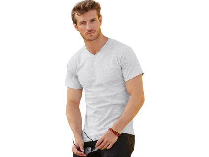 Pánské tričko Valueweight do véčka, 165 g/m (Barva modrá azurová, Velikost 3XL)