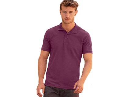 Pánská směsová polokošile 65% polyester 35% bavlna (Velikost S, Barva černá)