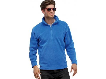 Outdoor fleece mikina s horním zipem