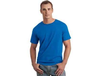 Měkčené tričko Gildan SoftStyle s krátkým rukávem 150g/m (Velikost S, Barva červená rajčatová antiq)