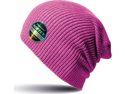 Měkká pletená unisex čepice Core Softex (Barva modrá azurová)