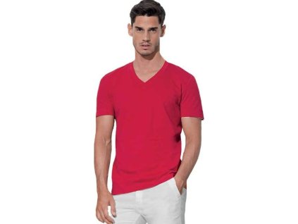 Pánské organické tričko James do véčka Stedman (Velikost S, Barva černá)