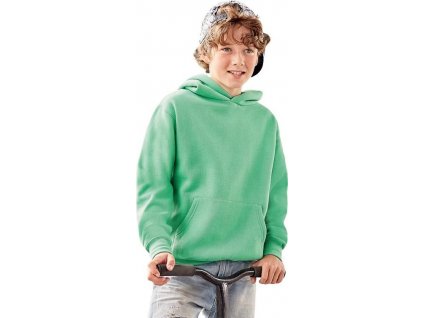 Dětská jednobarevná klokánka Russell s kapucí