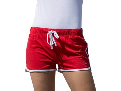 Dámské retro šortky SF Women (Velikost XS, Barva černá - bílá)