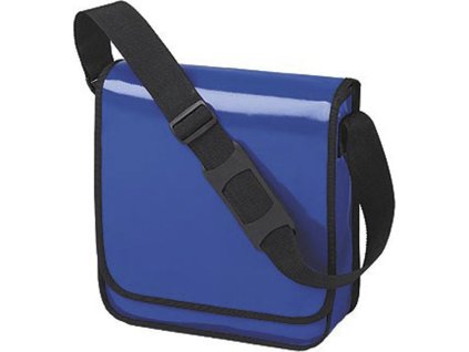 Lesklá taška přes rameno Lorrybag® Eco Halfar 11 l (Velikost 32 x 32 x 11 cm, Barva černá)
