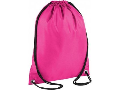 Sportovní batůžek se šňůrkami BagBase 11 l (Velikost 33 x 45 cm, Barva černá)