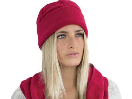 Dámská fleecová beanie Puppy Atlantis (Barva černá)