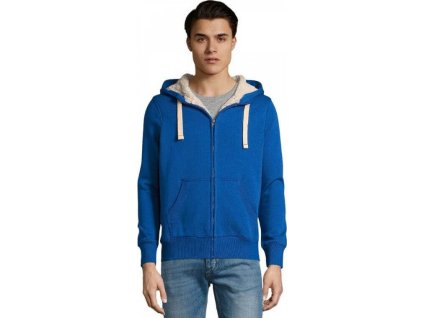 Unisex hřejivá mikina s kožíškem Sherpa (Velikost XXS, Barva černá)
