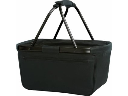 Nákupní košík s kapsou Halfar Blackbasket 28 l (Barva béžová, Velikost 45 x 25 x 25 cm)