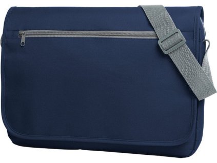 Taška na notebook přes rameno Solution 41 x 30 x 6 cm (Velikost 41 x 30 x 6 cm, Barva šedá tmavá)