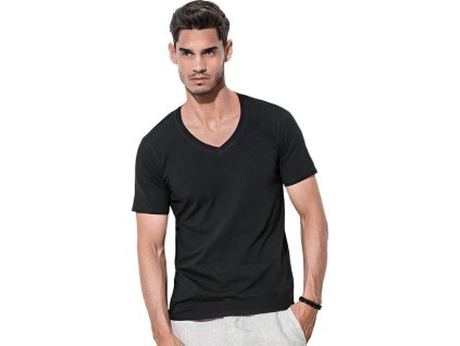 Pánské tričko Dean Deep s výstřihem do véčka Stedman®