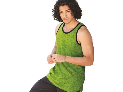 Pánské směsové nemačkavé tílko Burnside Burnside