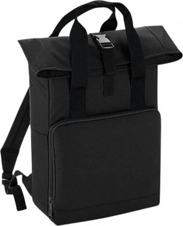 BagBase Rolovací batoh se dvěma ušima Barva: Černá