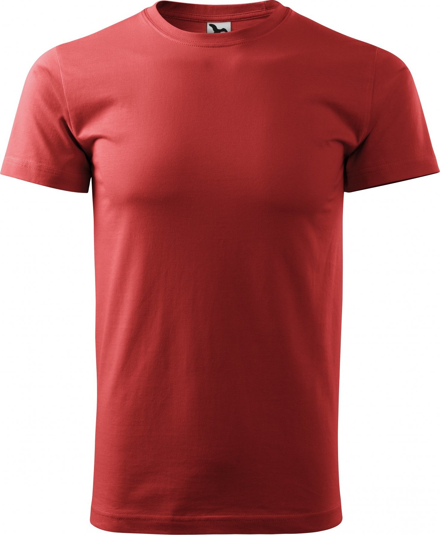 MALFINI® Základní pánské bezešvé bavlněné triko Malfini Barva: červená bordeaux, Velikost: XXL
