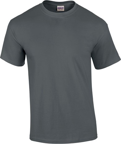 Pánské 100% bavlněné tričko Ultra Gildan 190 g/m Barva: šedá melír, Velikost: 4XL