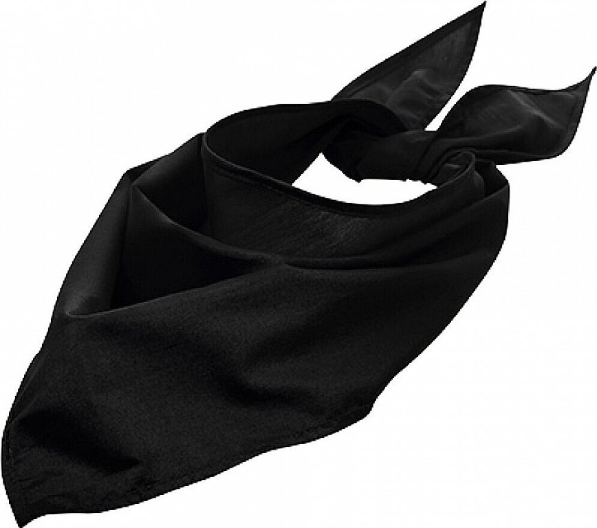 Sol's Bandana ze směsi polyesteru a bavlny 62 x 62 x 80 cm Barva: Černá