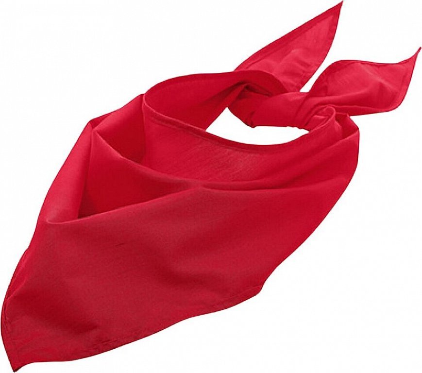 Sol's Bandana ze směsi polyesteru a bavlny 62 x 62 x 80 cm Barva: červená