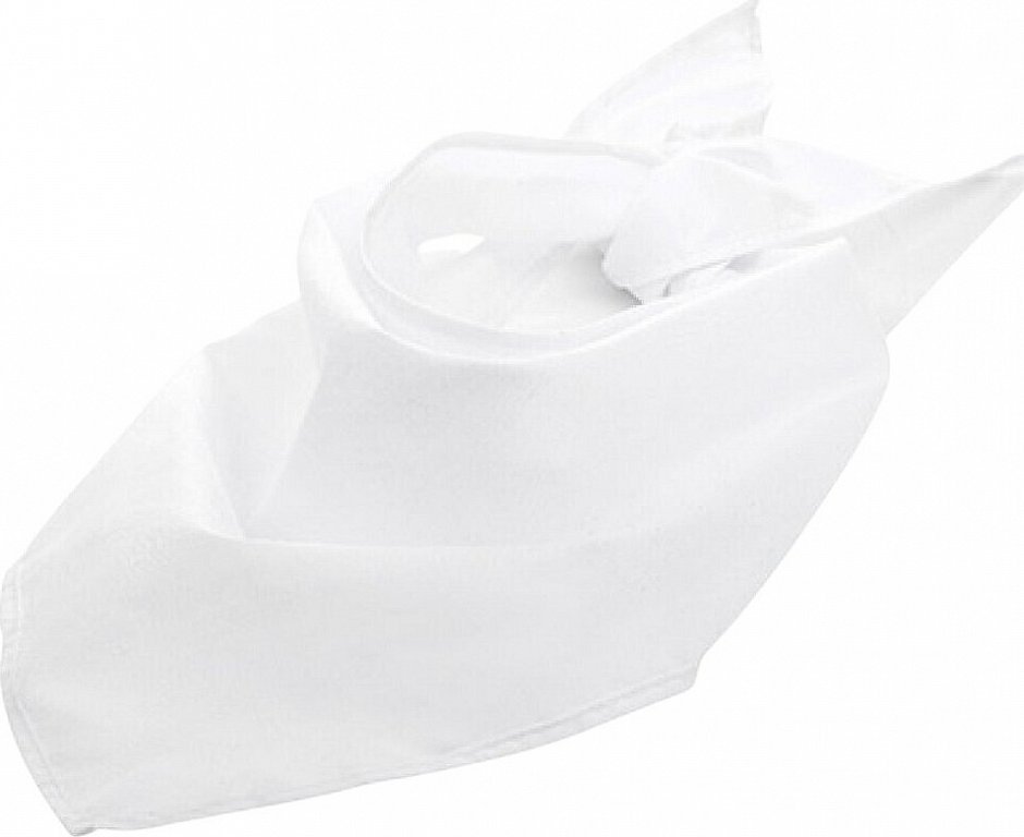 Sol's Bandana ze směsi polyesteru a bavlny 62 x 62 x 80 cm Barva: Bílá