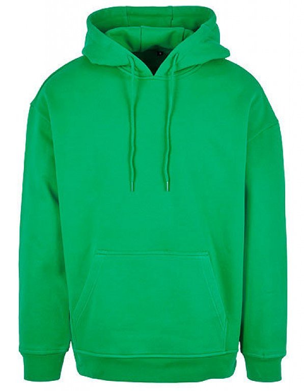 Build Your Brand Basic Velkoformátová oversize mikina Urban Classics se širokými manžetami Barva: Černá, Velikost: 4XL